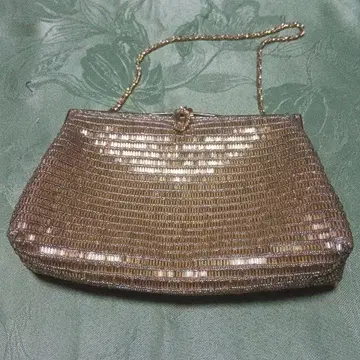 골드 메탈릭 파티 백 박스 포함