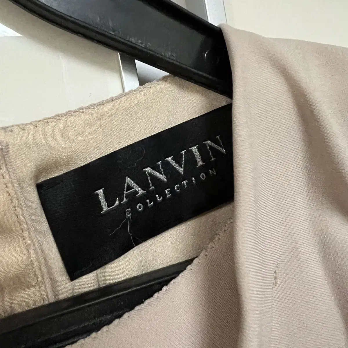 한섬 LANVIN 랑방컬렉션 셔링 드레이프 원피스 정장 하객룩 돌잔치