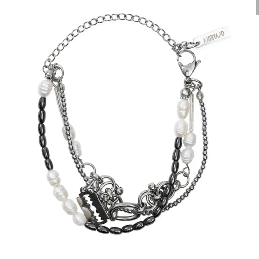 White Pearl Bracelet [SILVER]