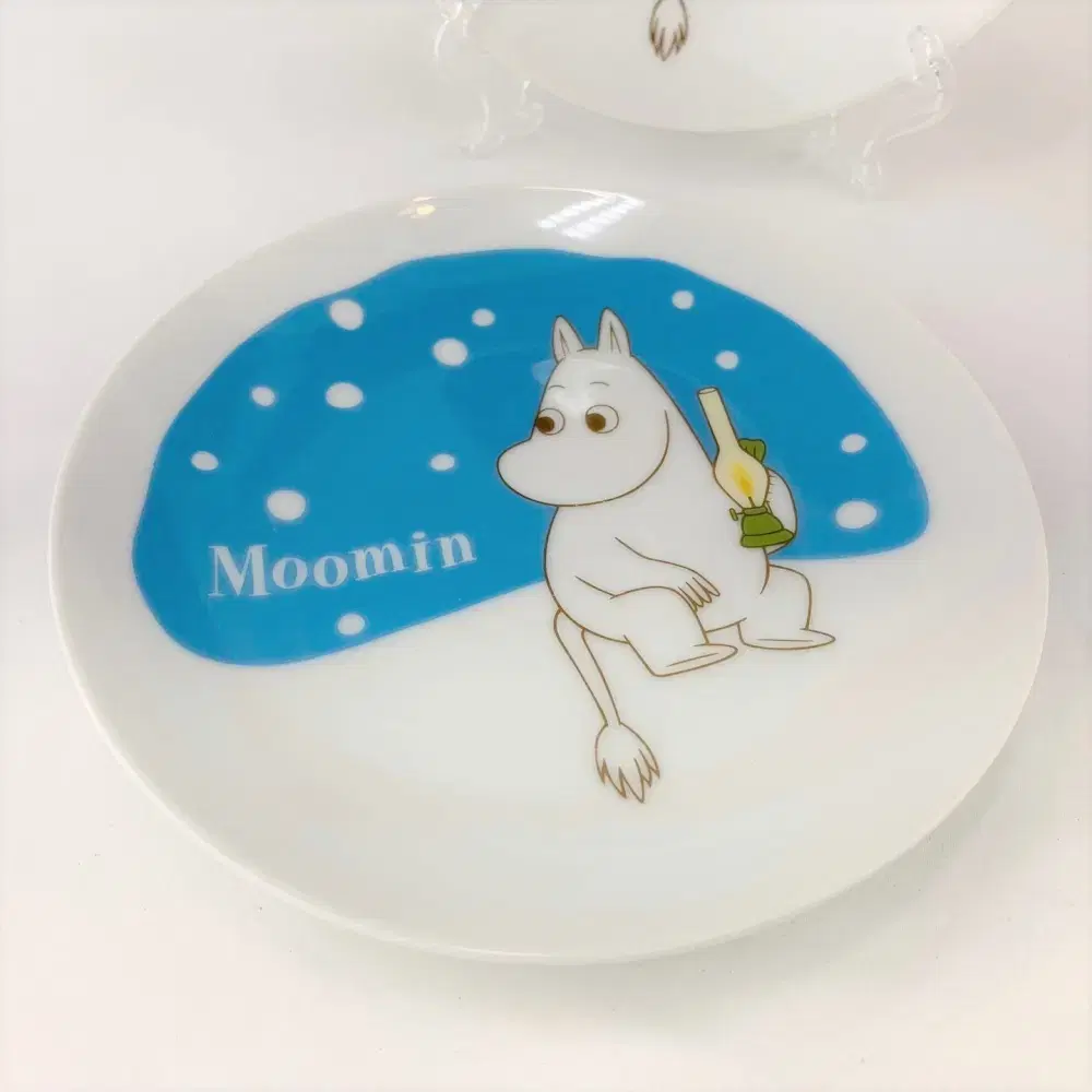 MOOMIN 무민 캐릭터 2011 크리스마스 장식접시 2종세트 A745