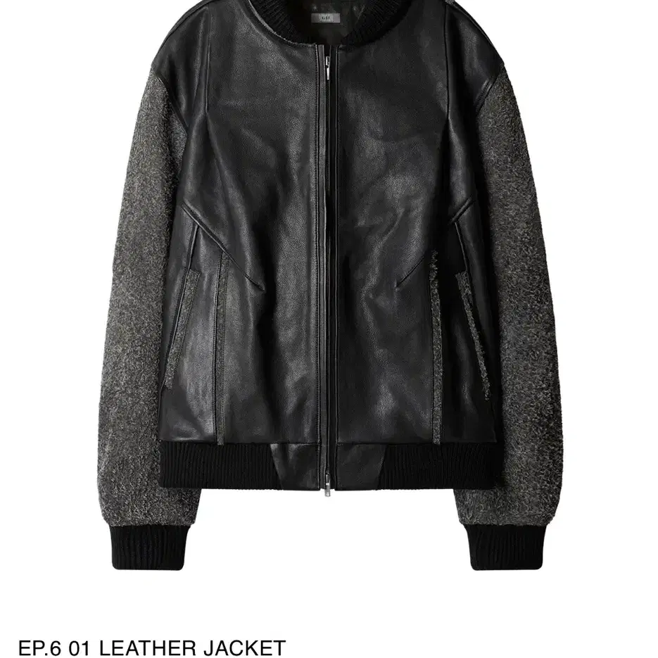 [L] 엑슬림 xlim EP.6 01 LEATHER JACKET