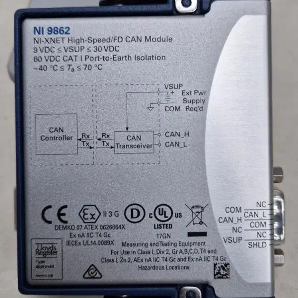 National Instruments NI 9862 NI-XNET