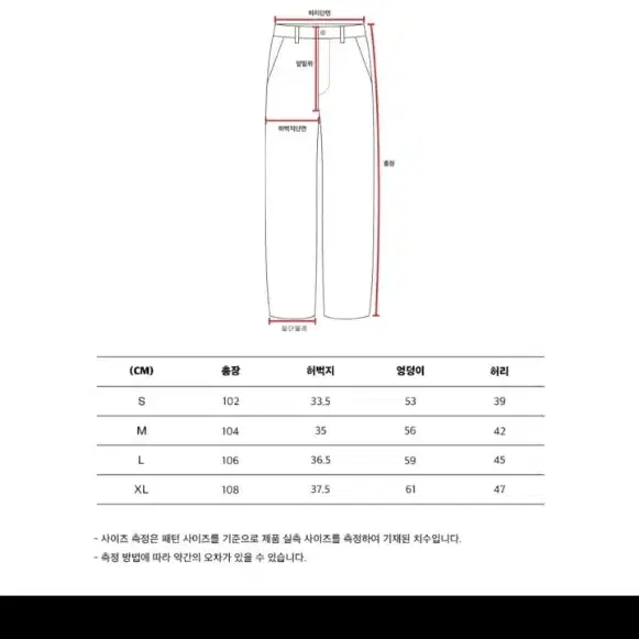 젠사이 퍼티그 팬츠 M [138,000원]