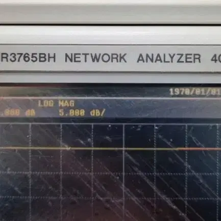 ADVANTEST R3765BH 네트워크 분석기 40MHz-3.8GHz