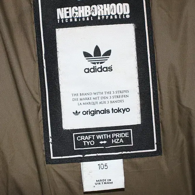 HEIGHBORHOOD x ADIDAS 네이버후드아디다스 패딩