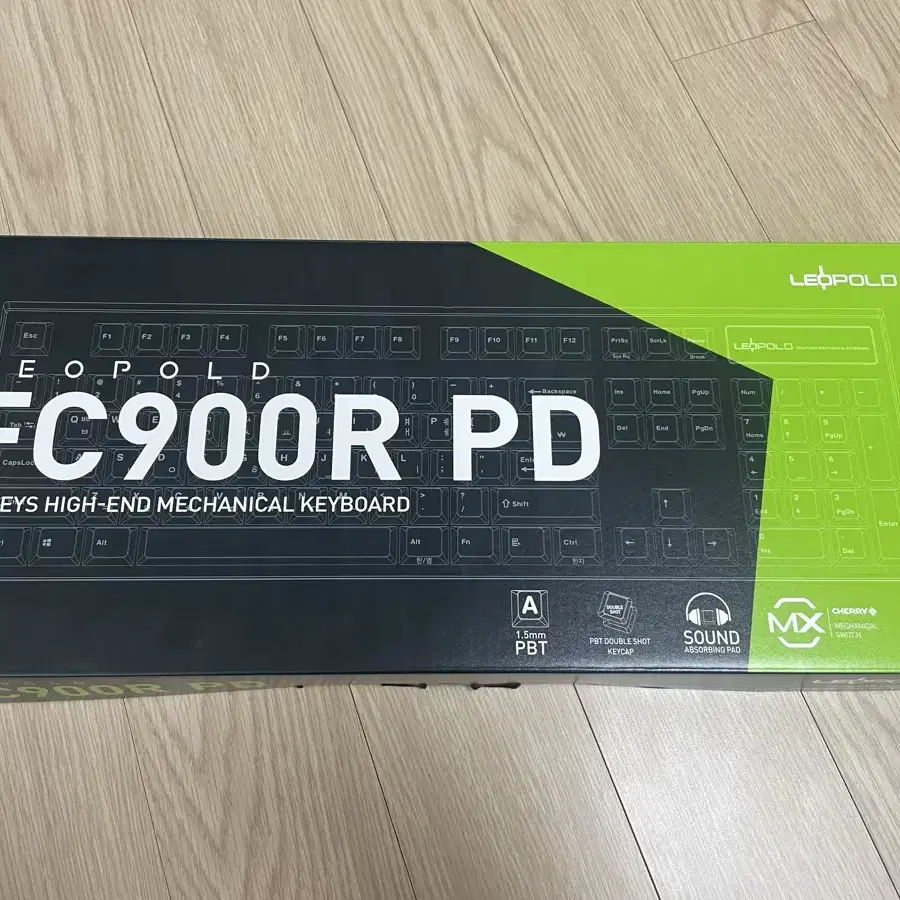 레오폴드 FC900R PD 기계식 키보드 갈축 104키