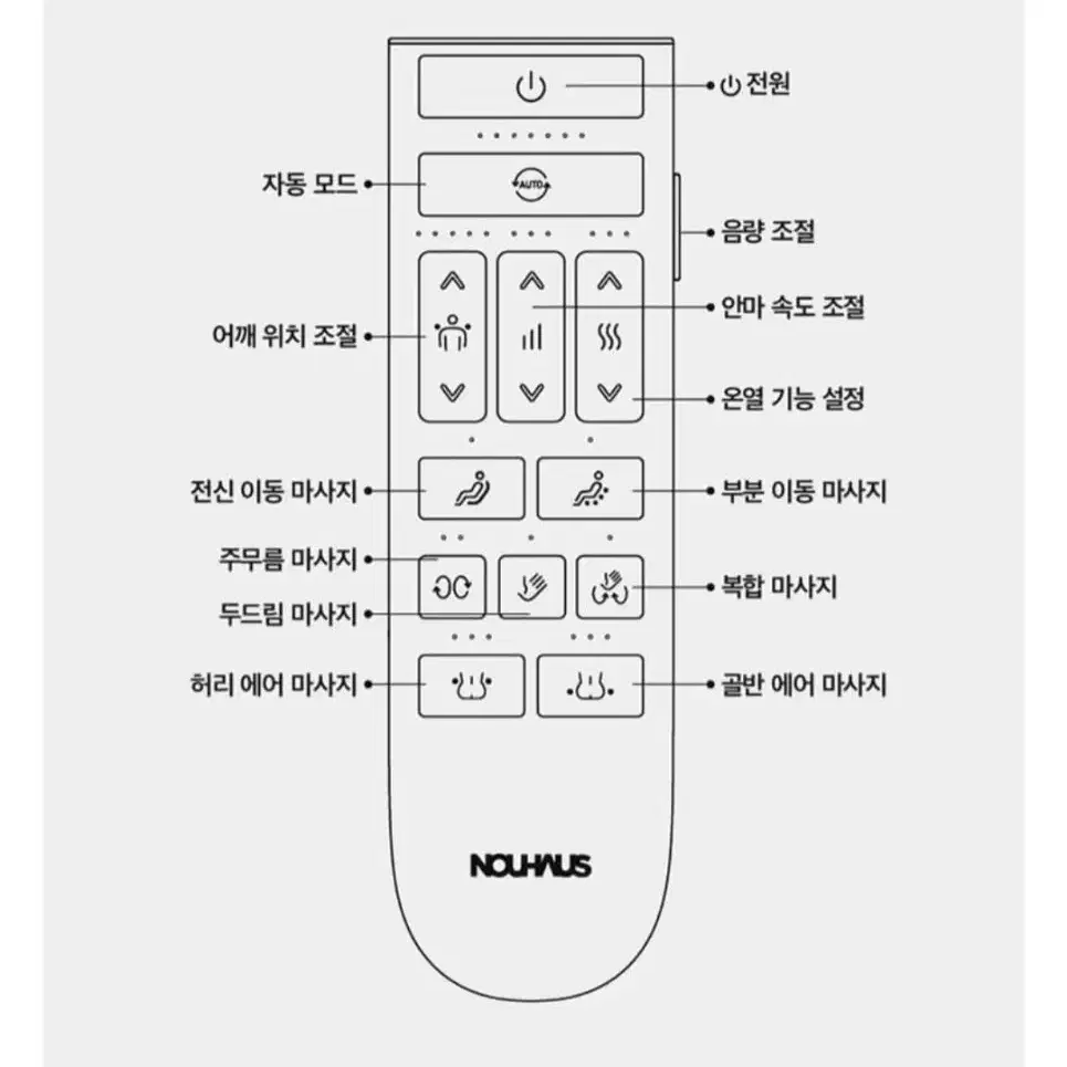 누하스 누캄포 안마의자 천연 소가죽 팝니다