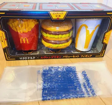 맥도날드 x 에반게리온 밸류 세트 피규어