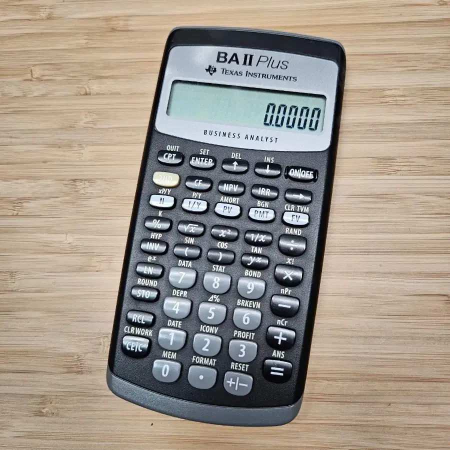 Texas Instruments BA II Plus 재무계산기