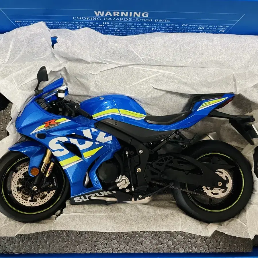 1/12 스즈키 GSX-R 1000R 완성품 다이캐스트