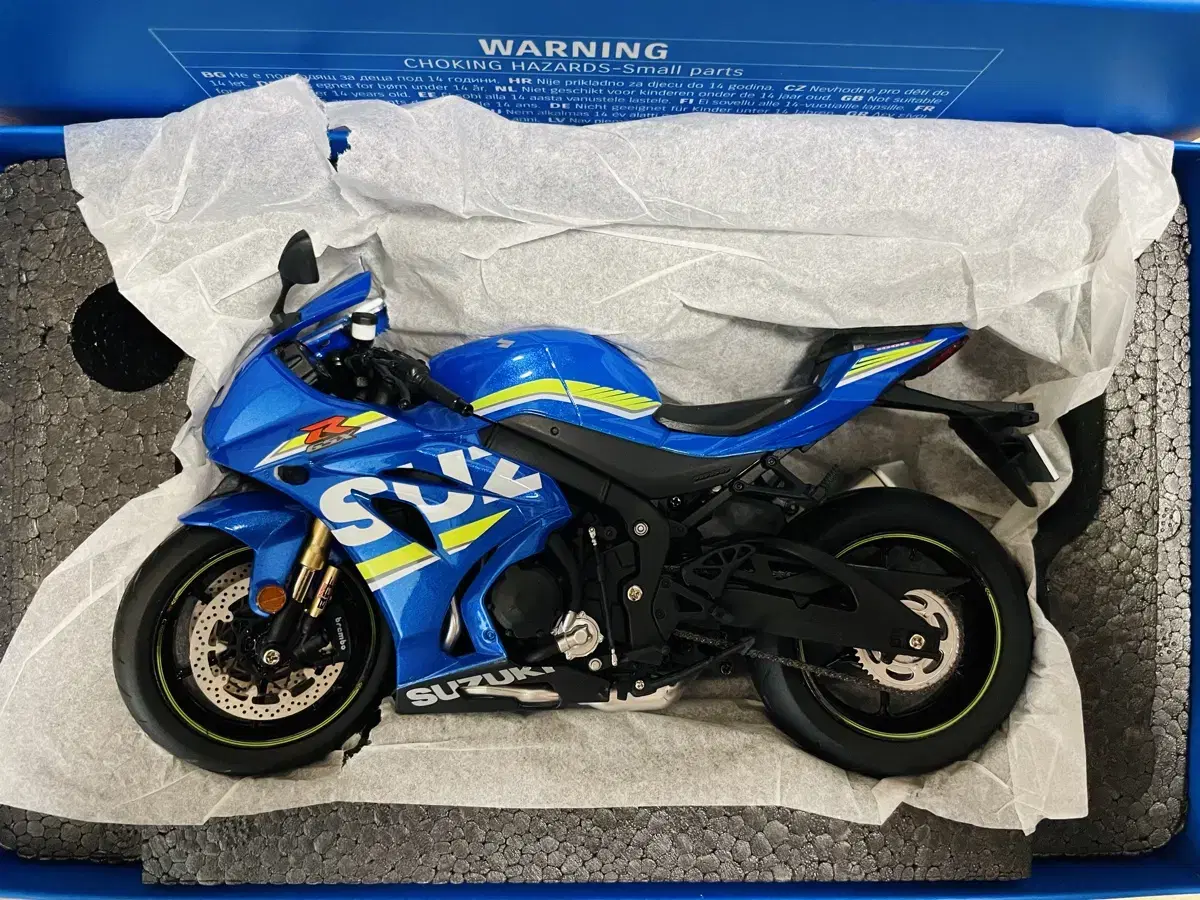 1/12 스즈키 GSX-R 1000R 완성품 다이캐스트