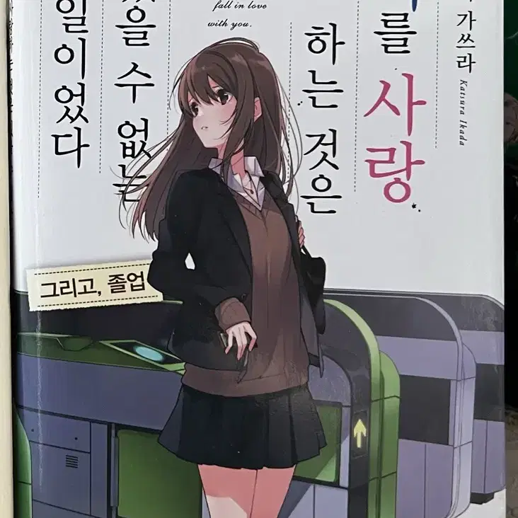 너를 사랑하는 것은 있을 수 없는 일이었다 소설