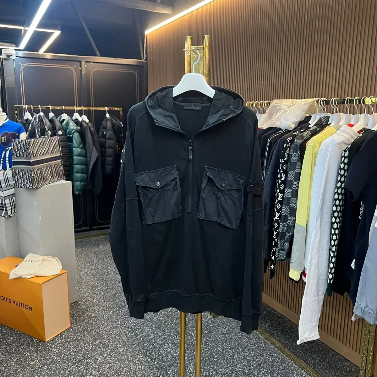 [3XL] 스톤아일랜드 고스트피스 아노락