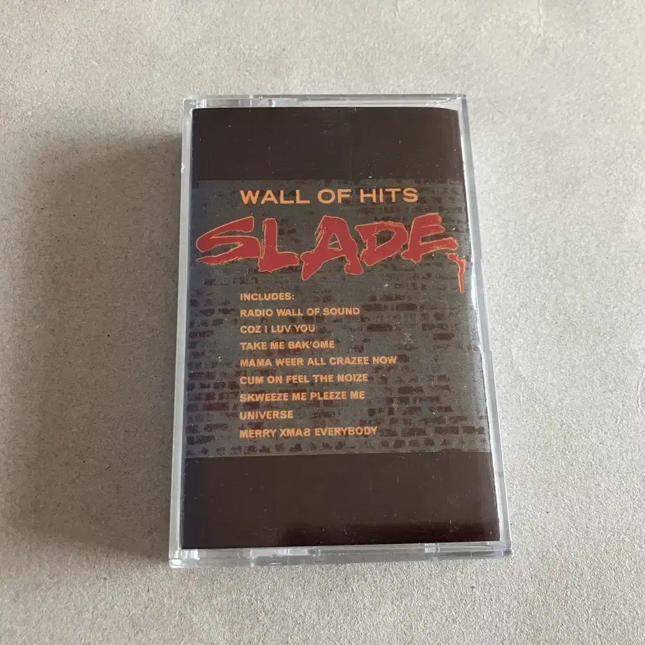 슬레이드 Slade 글램 하드락 카세트테이프