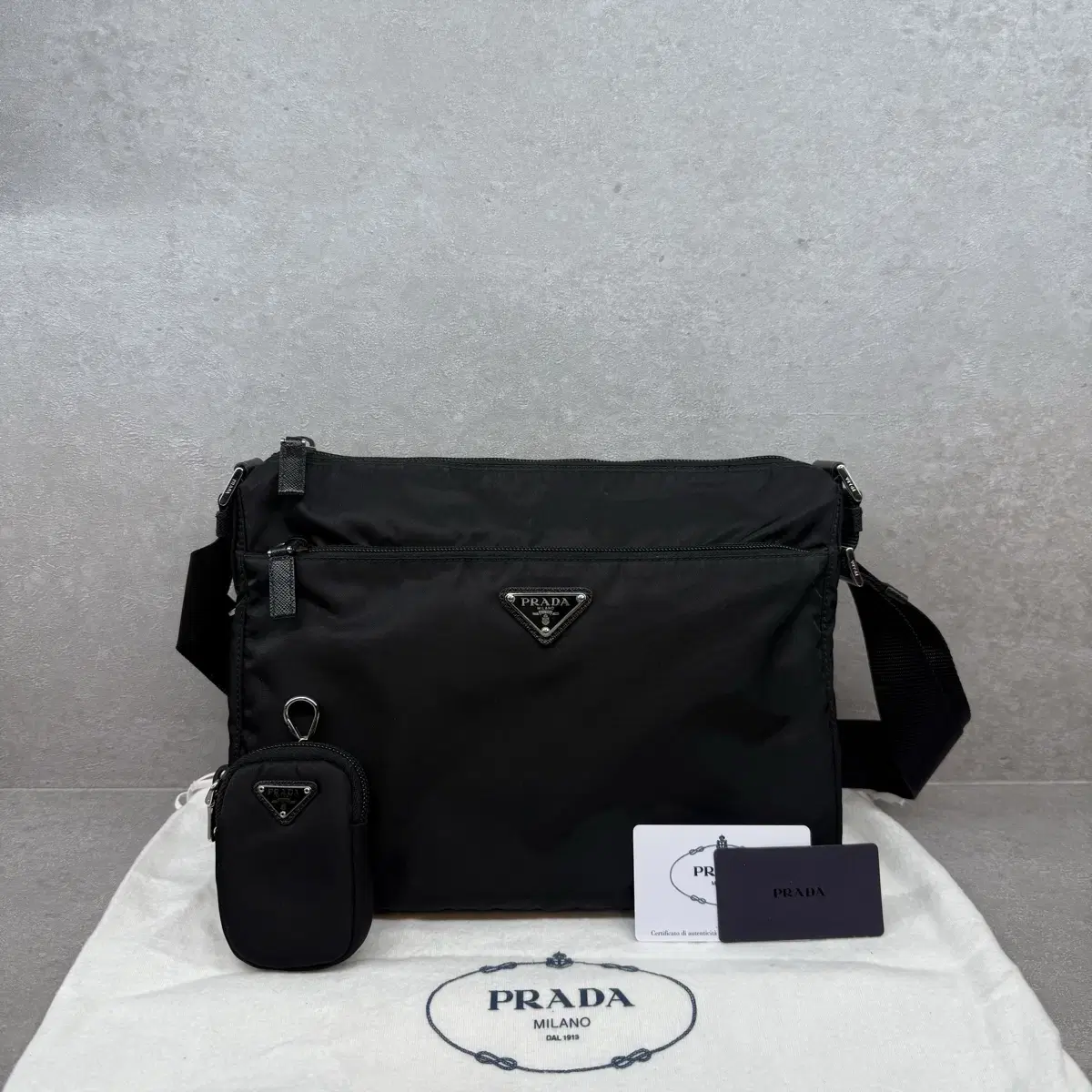 [OS] Prada Rina nylon dual crossbody bag