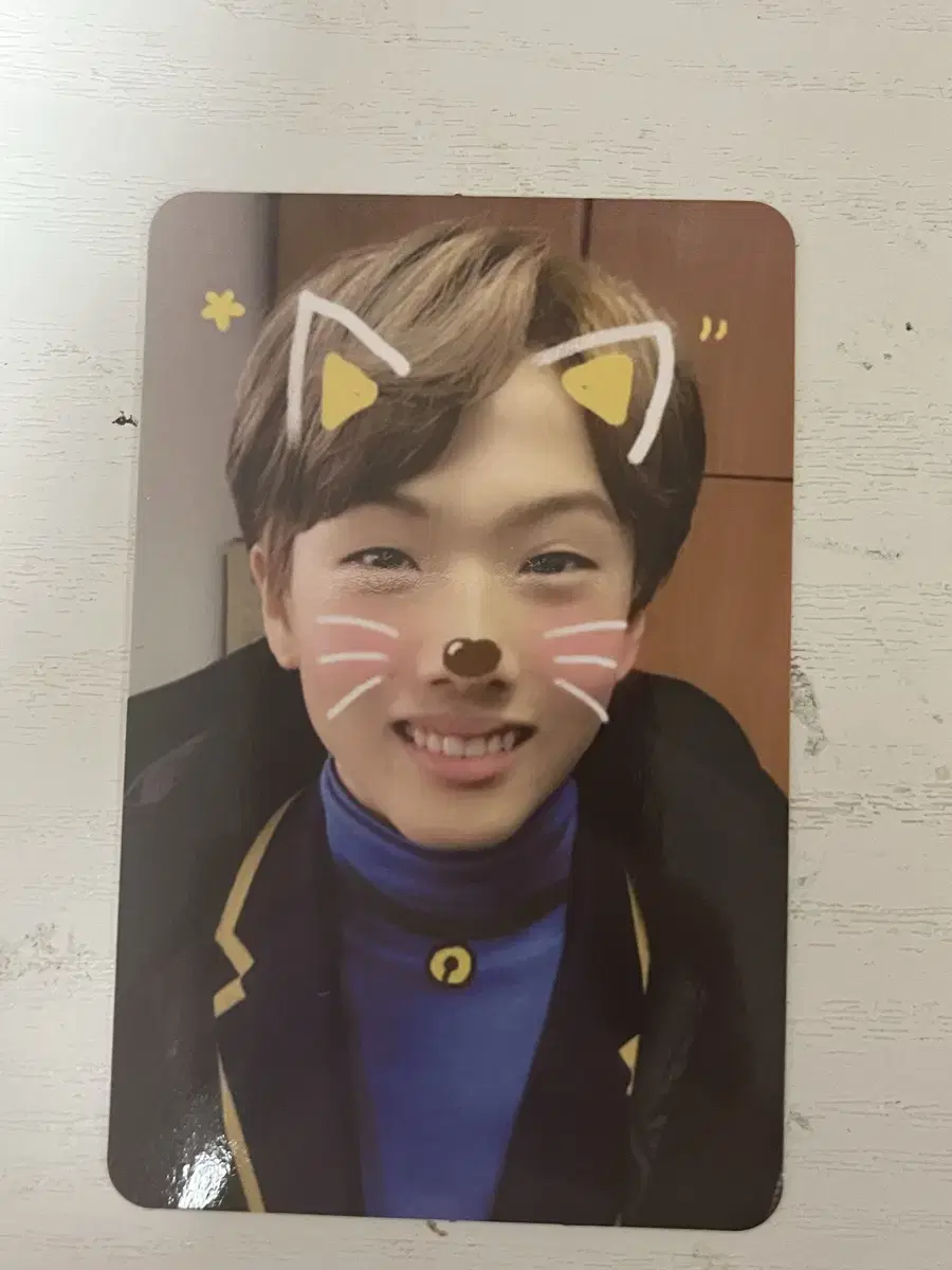 jisung 's first photocard