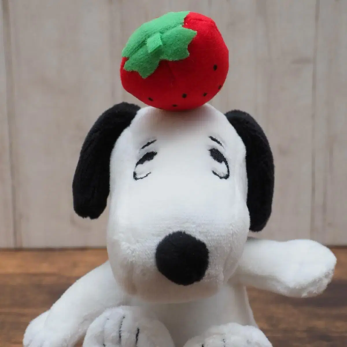 일본 피넛츠 스누피 snoopy 로손 이치방 쿠지 딸기 마스코트 키링