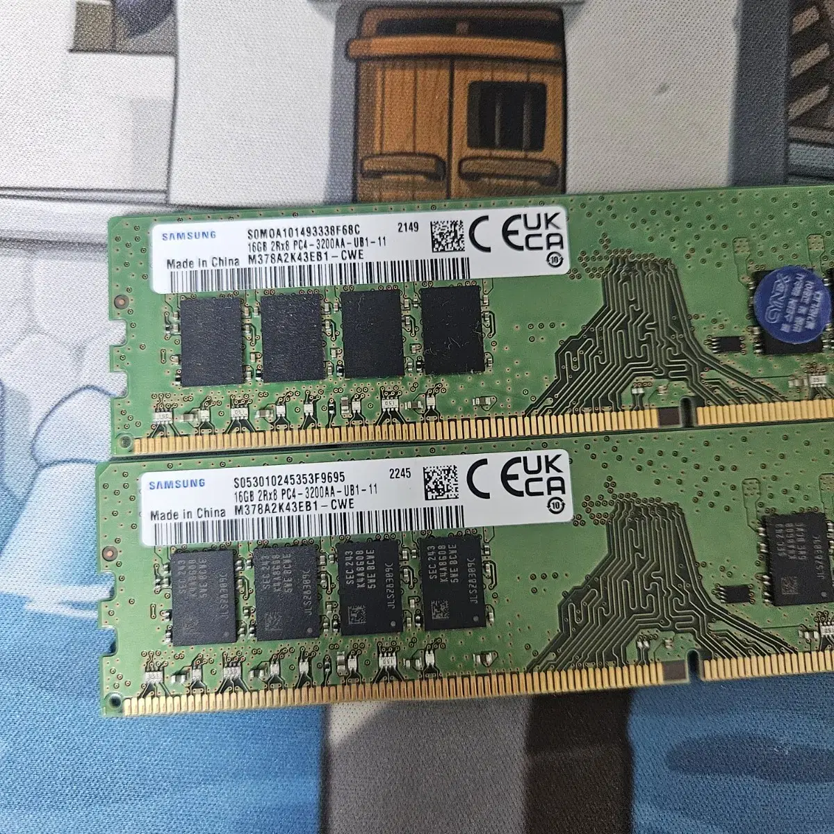 ddr4 3200 16gb 2개 팝니다