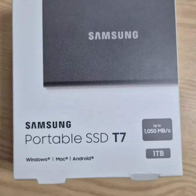 삼성 포터블 ssd t7 1tb