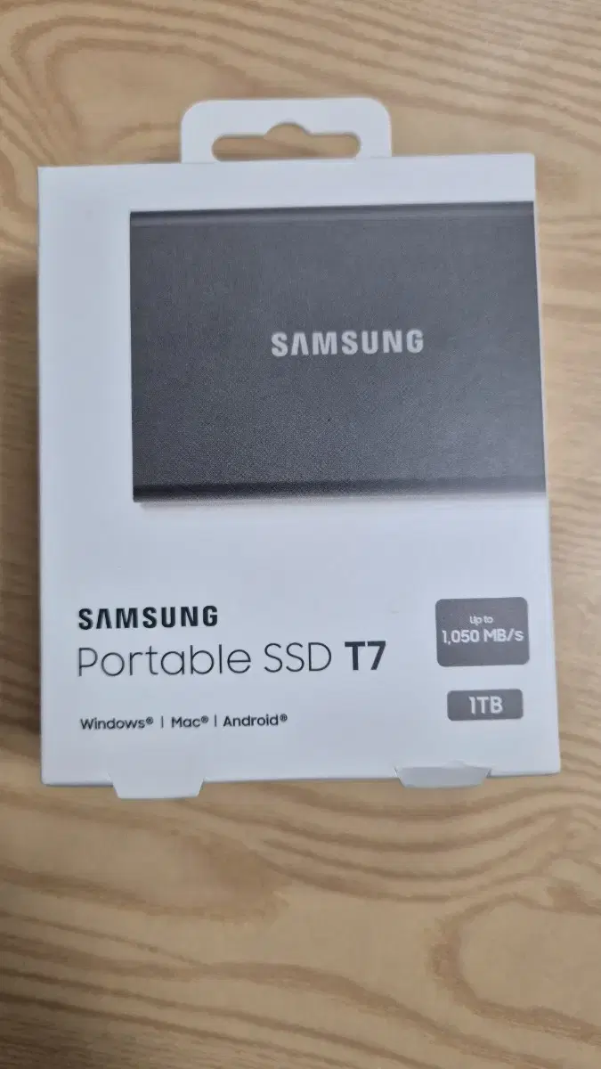 삼성 포터블 ssd t7 1tb