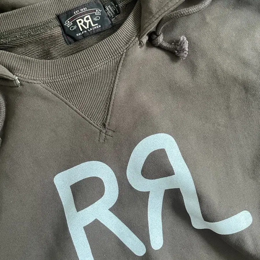 RRL 기본로고 후드 m