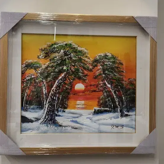 윤경식화백 유화그림