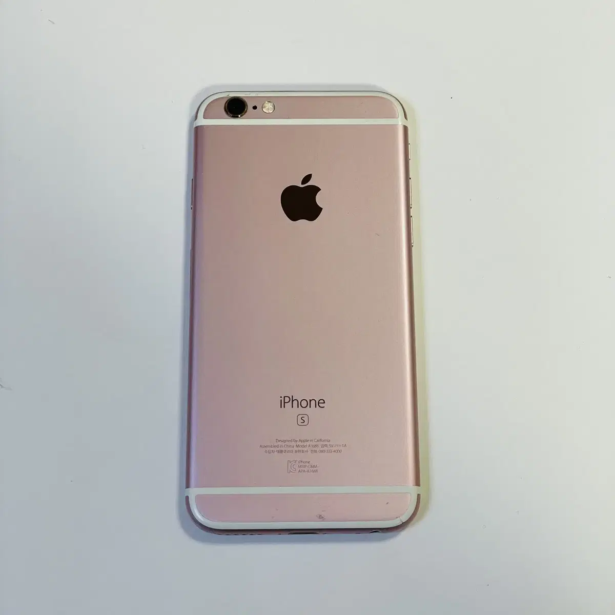 [161709] iPhone 6S 64GB Rose Gold 100% battery