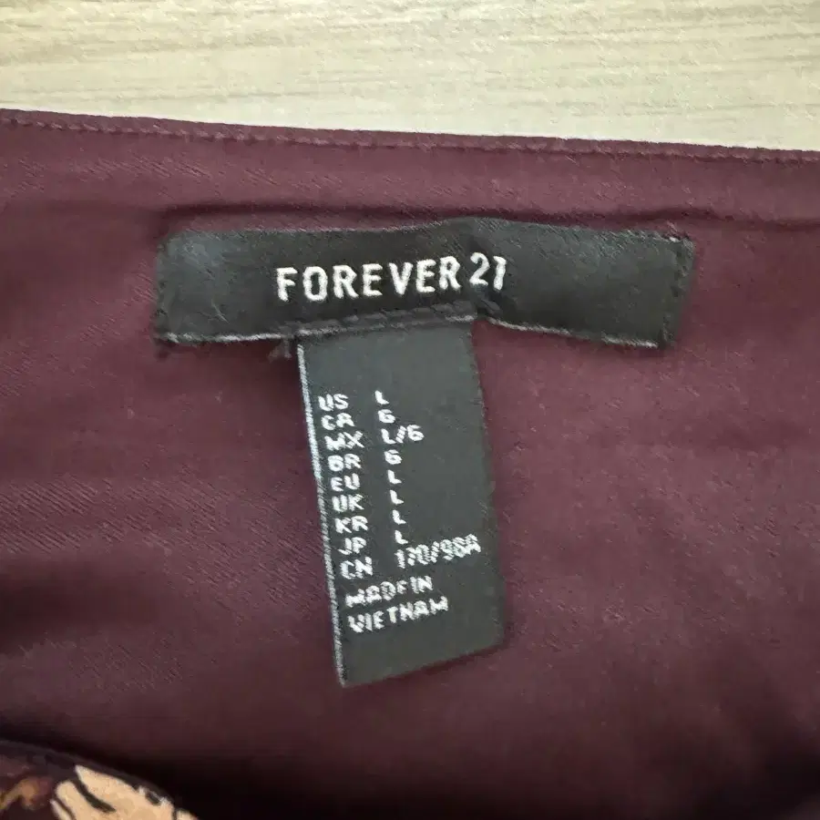 정품 포에버21 Forever21 플라워 플로럴 꽃무늬 끈원피스