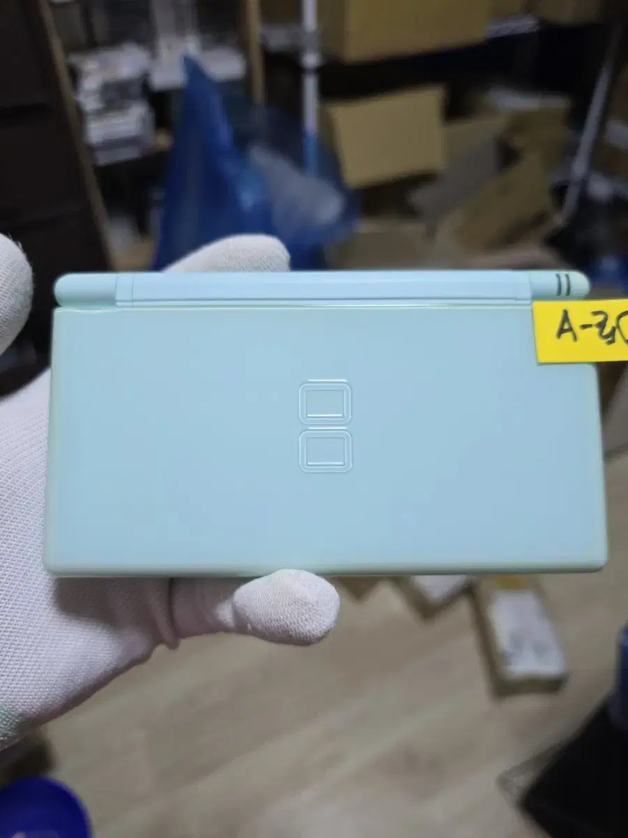 A-급 2번 닌텐도 DS Lite DSL 아이스블루 새터치판