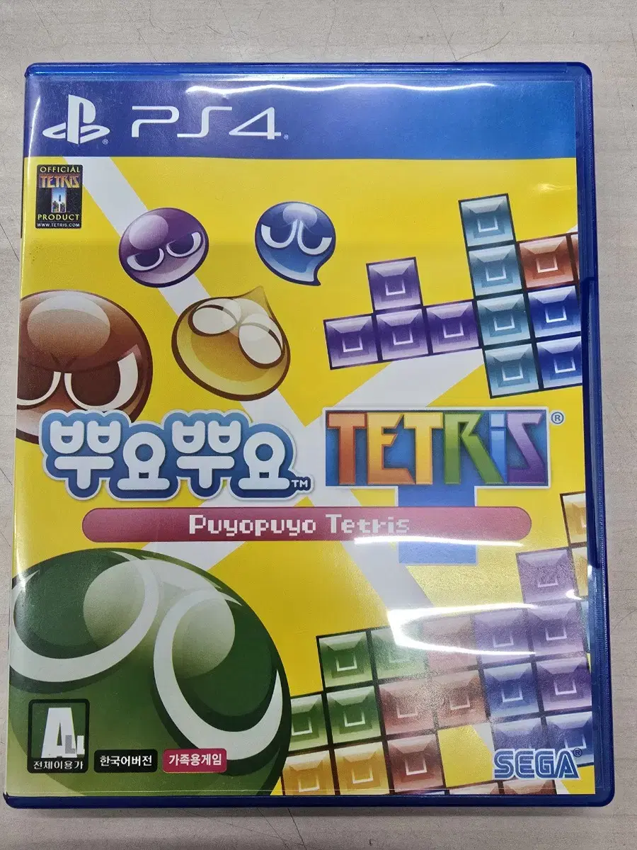 [PS4] 플스4 "뿌요뿌요 테트리스" 판매합니다.