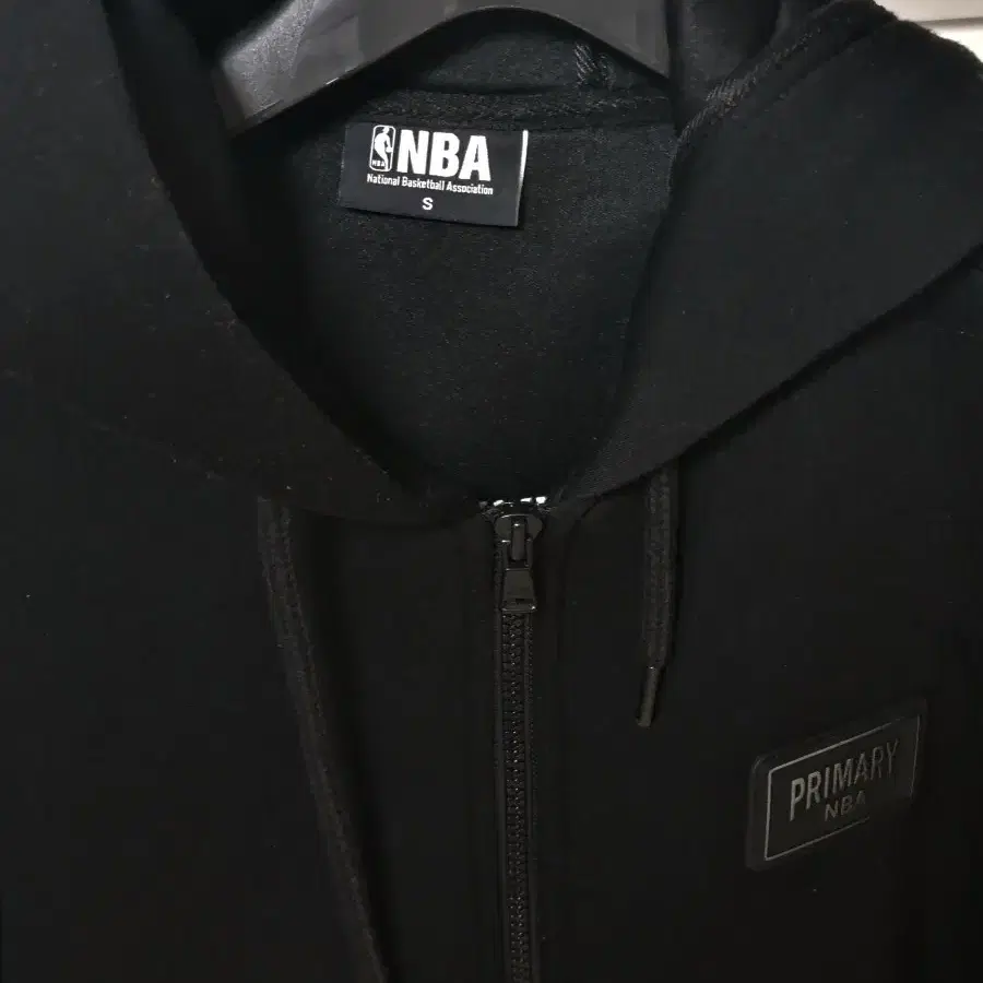 NBA Primary 블랙 집업 자켓 S