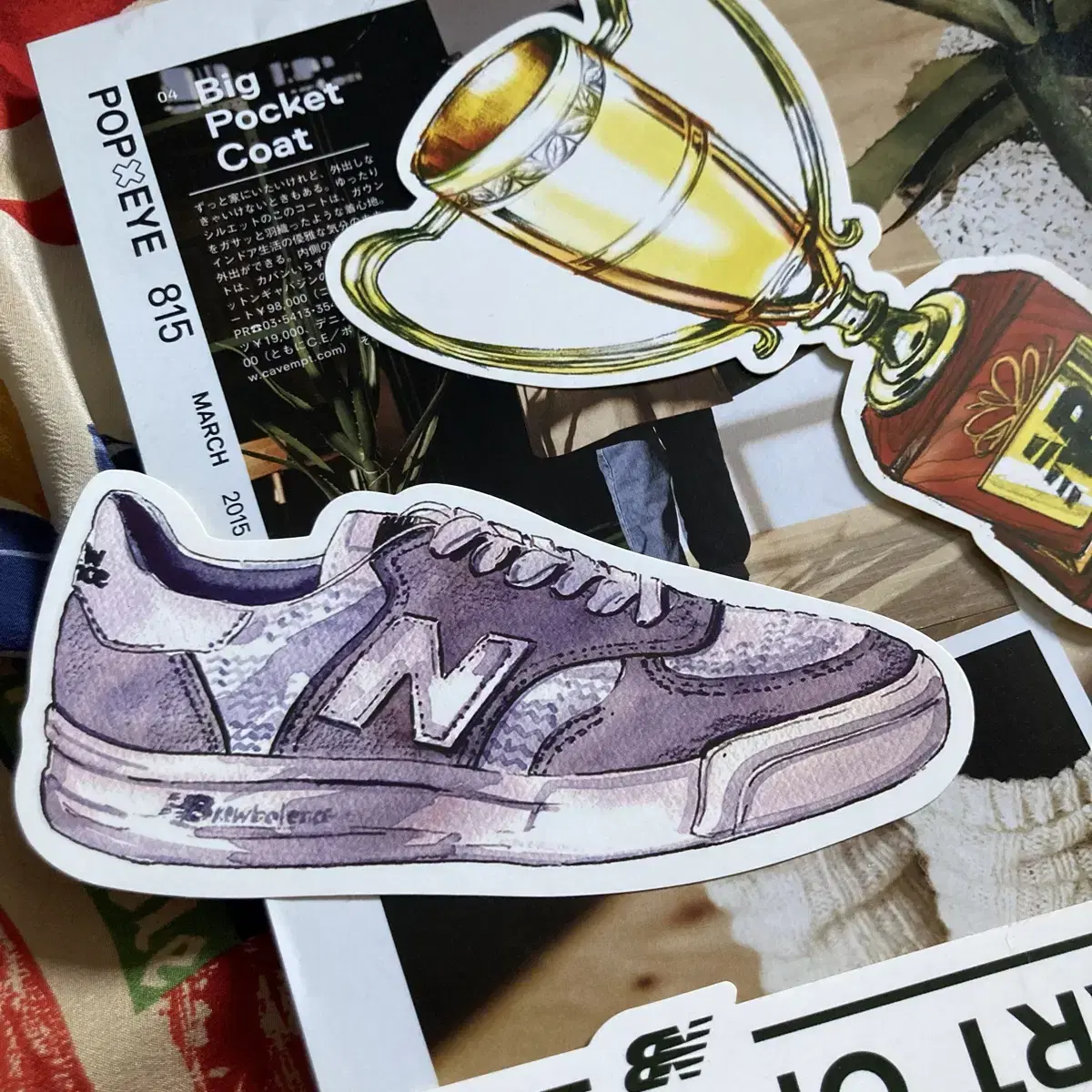 Newbalance 뉴발란스 공식 데코 스티커 세트 모음