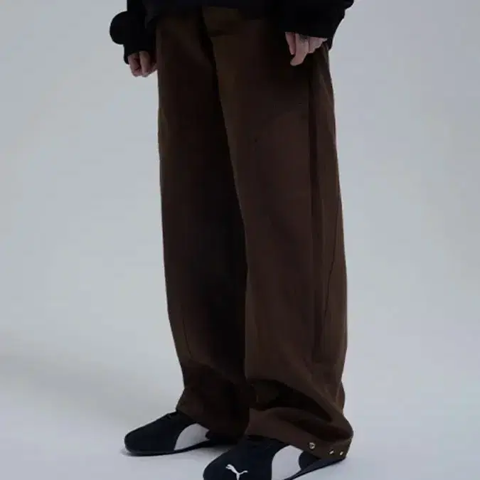 TCM line pants (brown)