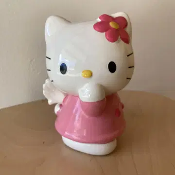 헬로키티 도자기 저금통 엔젤 엔젤 레트로 97년산