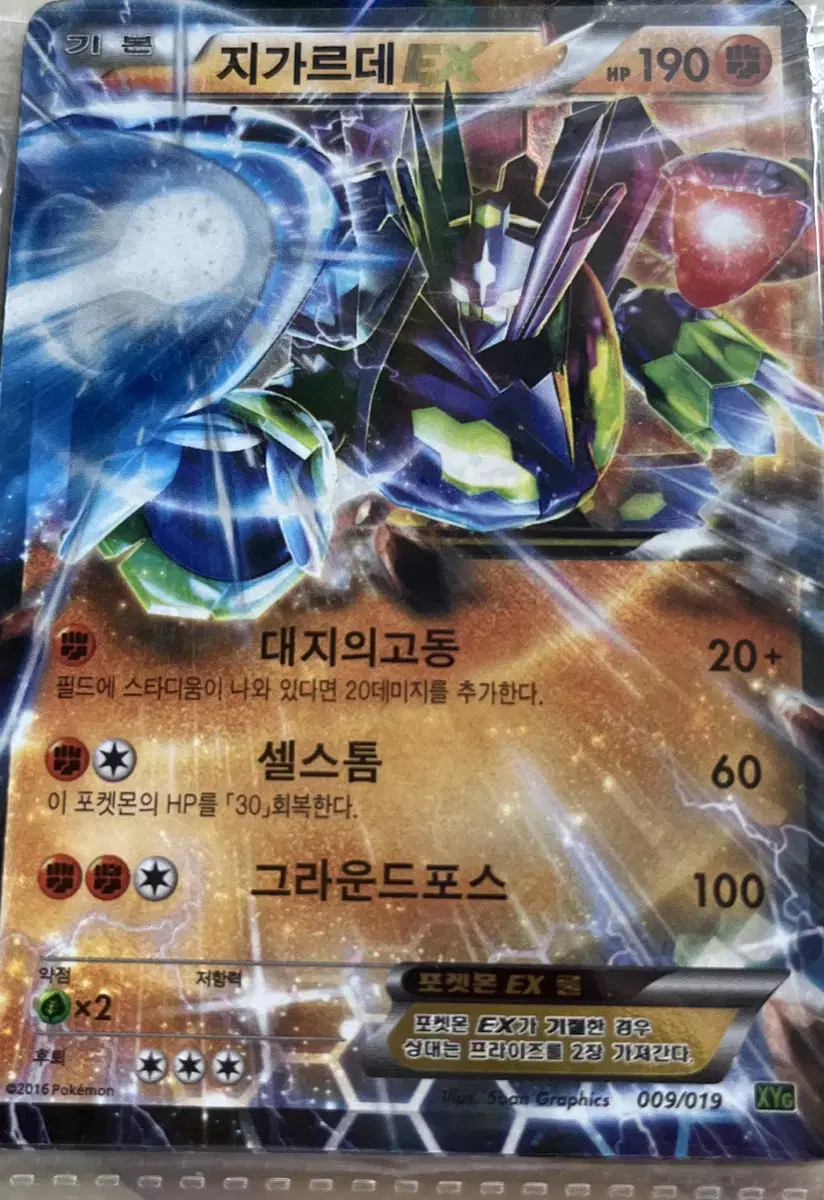 Pokémon Card Zygarde EX