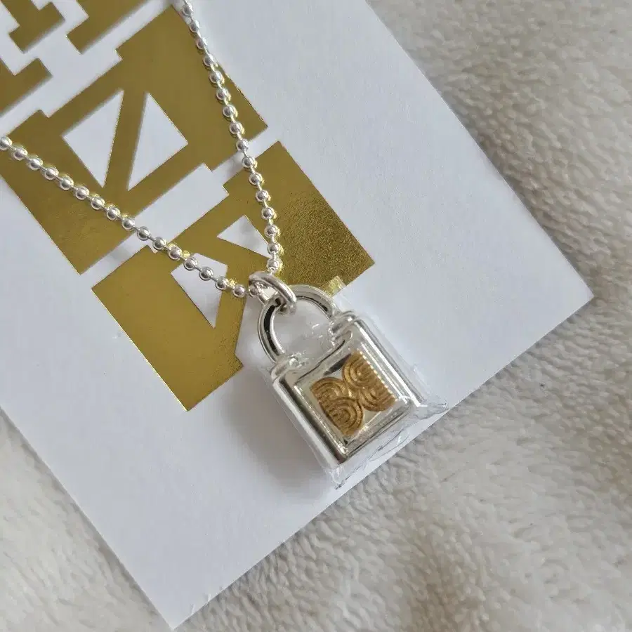 EENK잉크 자물쇠 목걸이  Lock Pendent Necklace