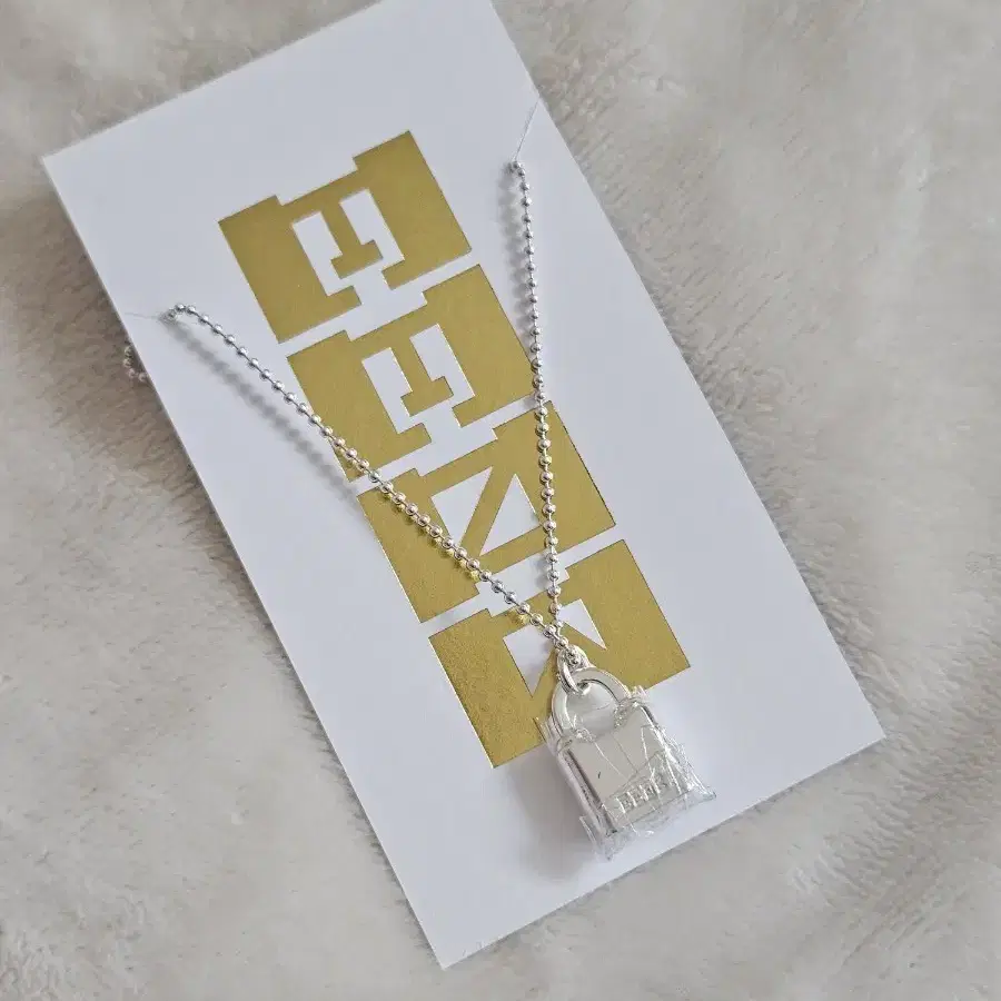 EENK잉크 자물쇠 목걸이  Lock Pendent Necklace