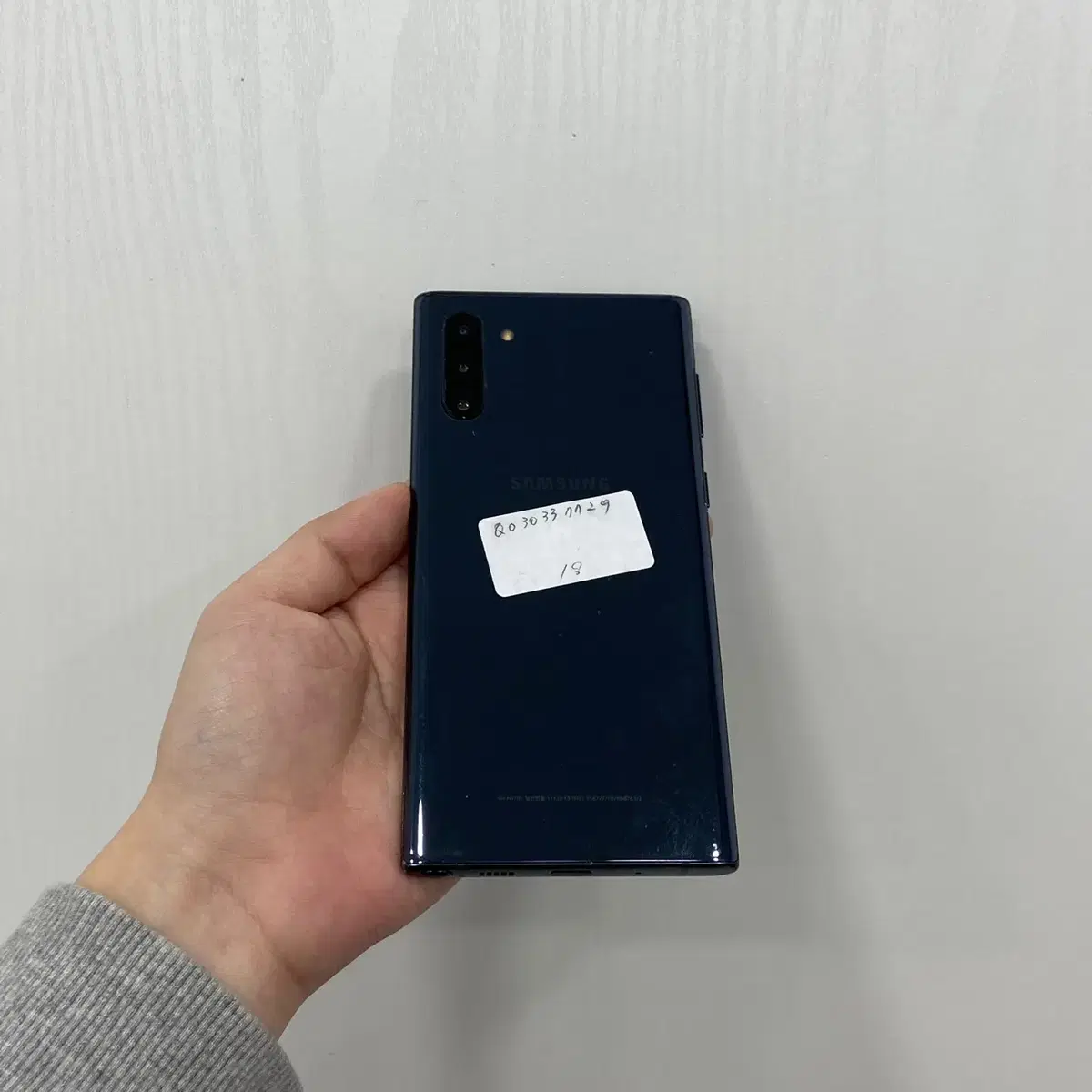 갤럭시노트10 블랙 256GB 부산 중고폰 팝니다 37729