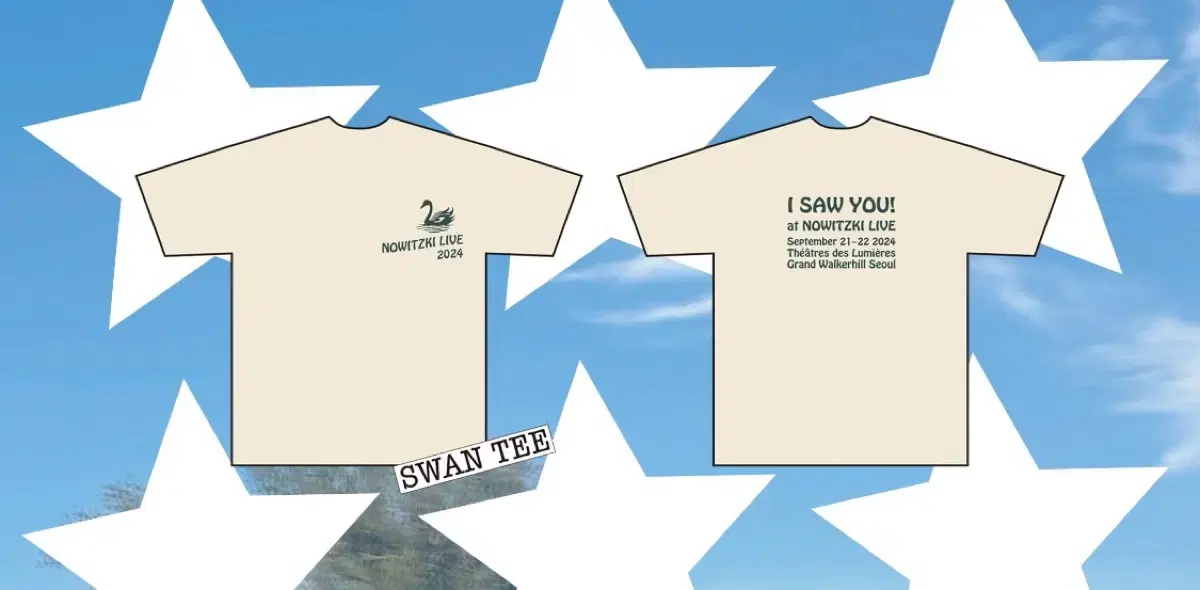 빈지노 스완 티 swan tee 노비츠키 라이브