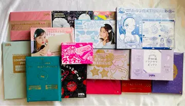 월간 리본 나카요시 부록 파우치-백-액세서리-지갑 등 16개 품목