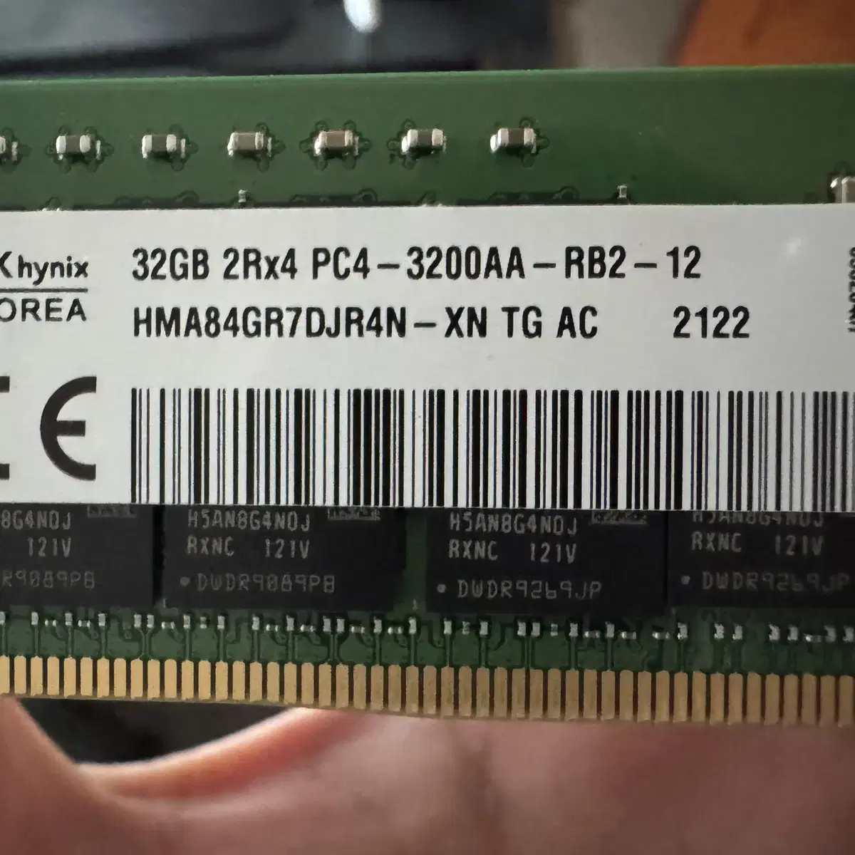 DDR4 32G 3200MHz ECC/REG 8개