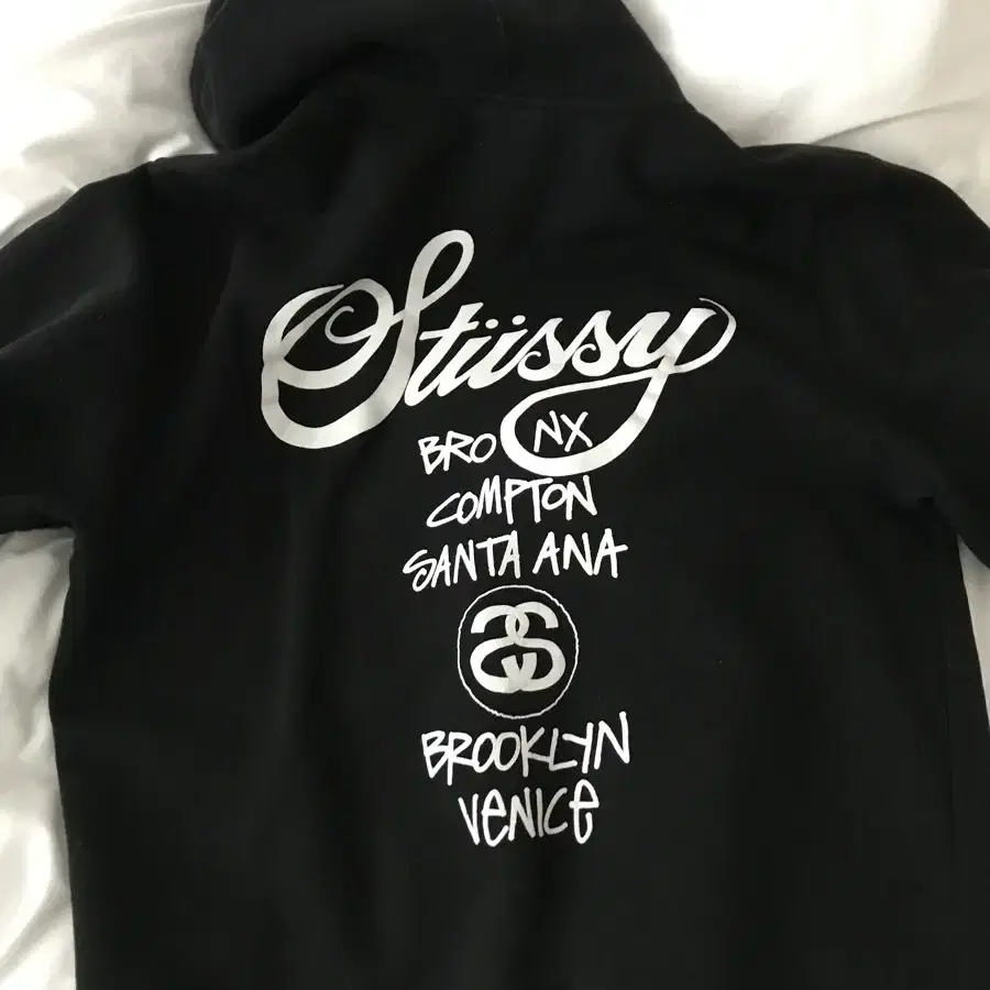 Stussy 스투시 월드투어 후드집업 m