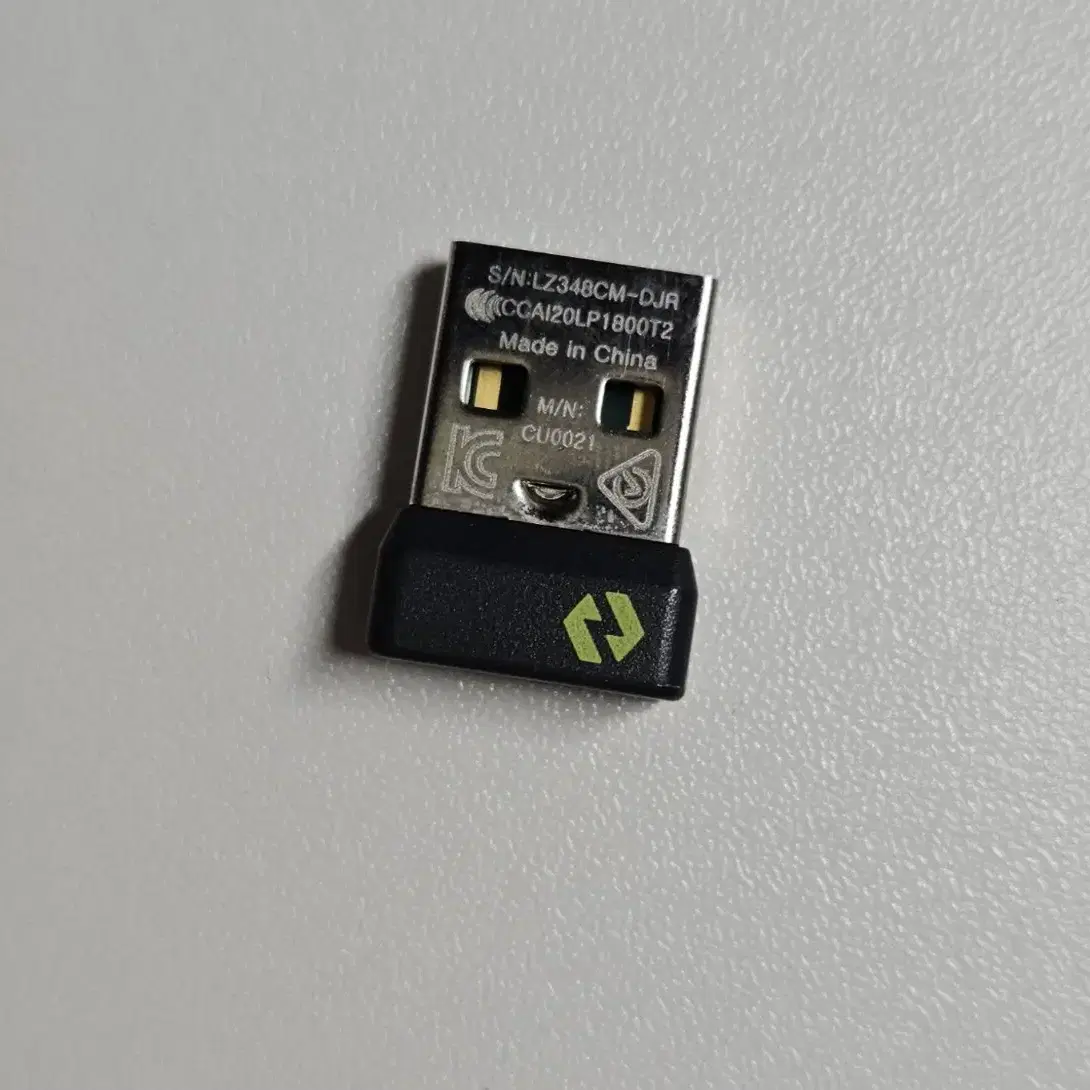 로지볼트 USB 수신기 로지텍 마우스 키보드