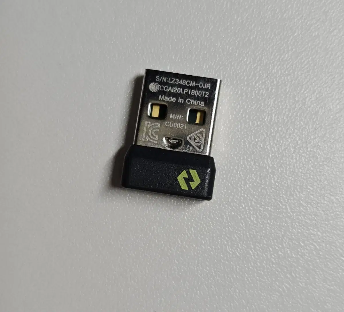 로지볼트 USB 수신기 로지텍 마우스 키보드