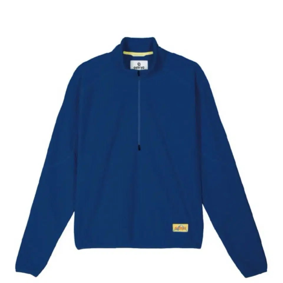 오스트리아 ostrya half zip zip fleece blue