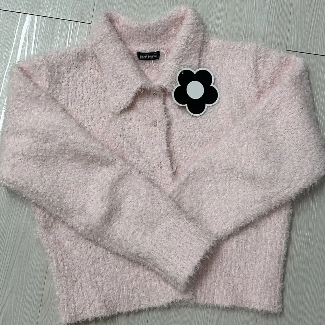 로제프란츠 Hairy Collar Knit Cardigan