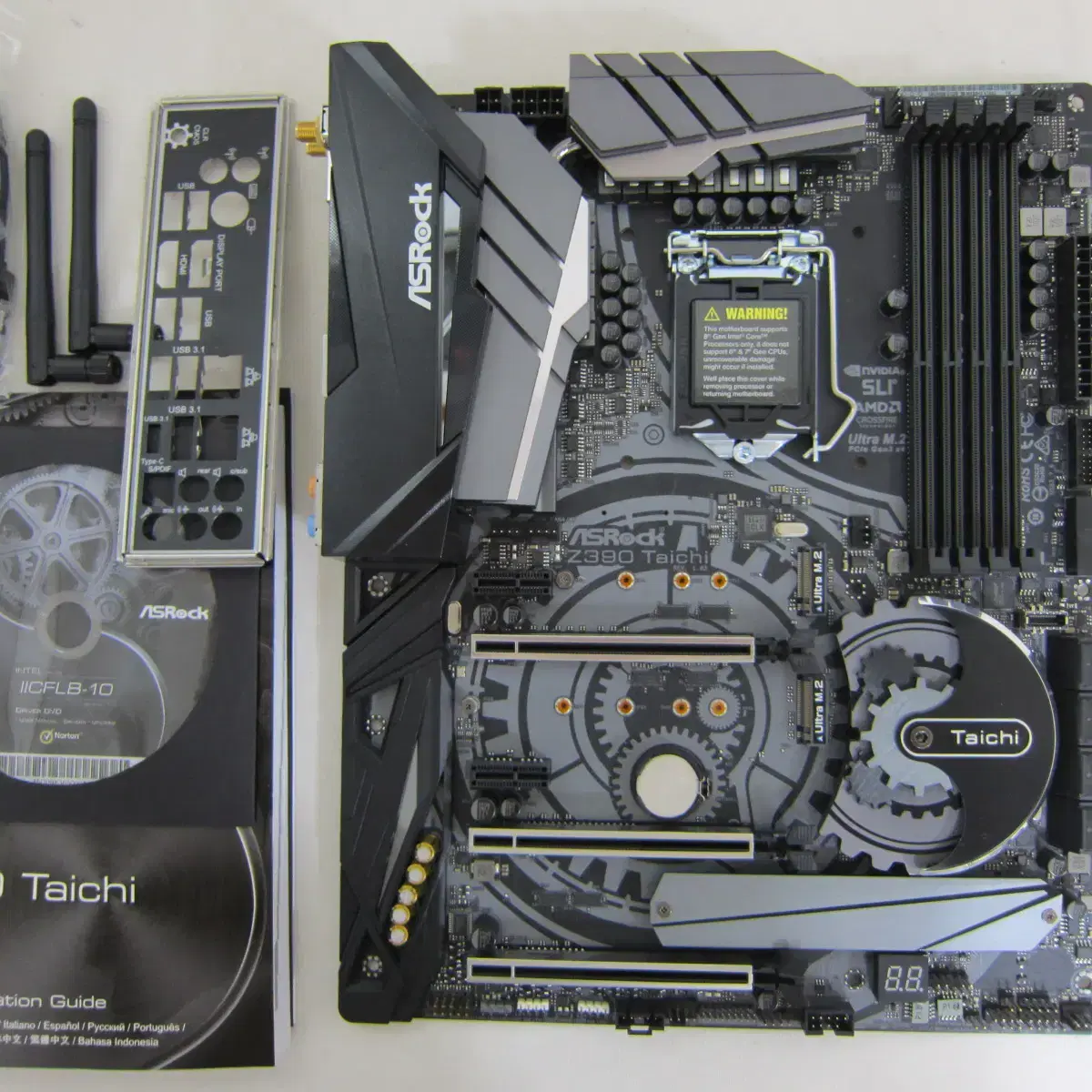 [1151V2소켓] ASRock Z390 TAICHI 박스풀