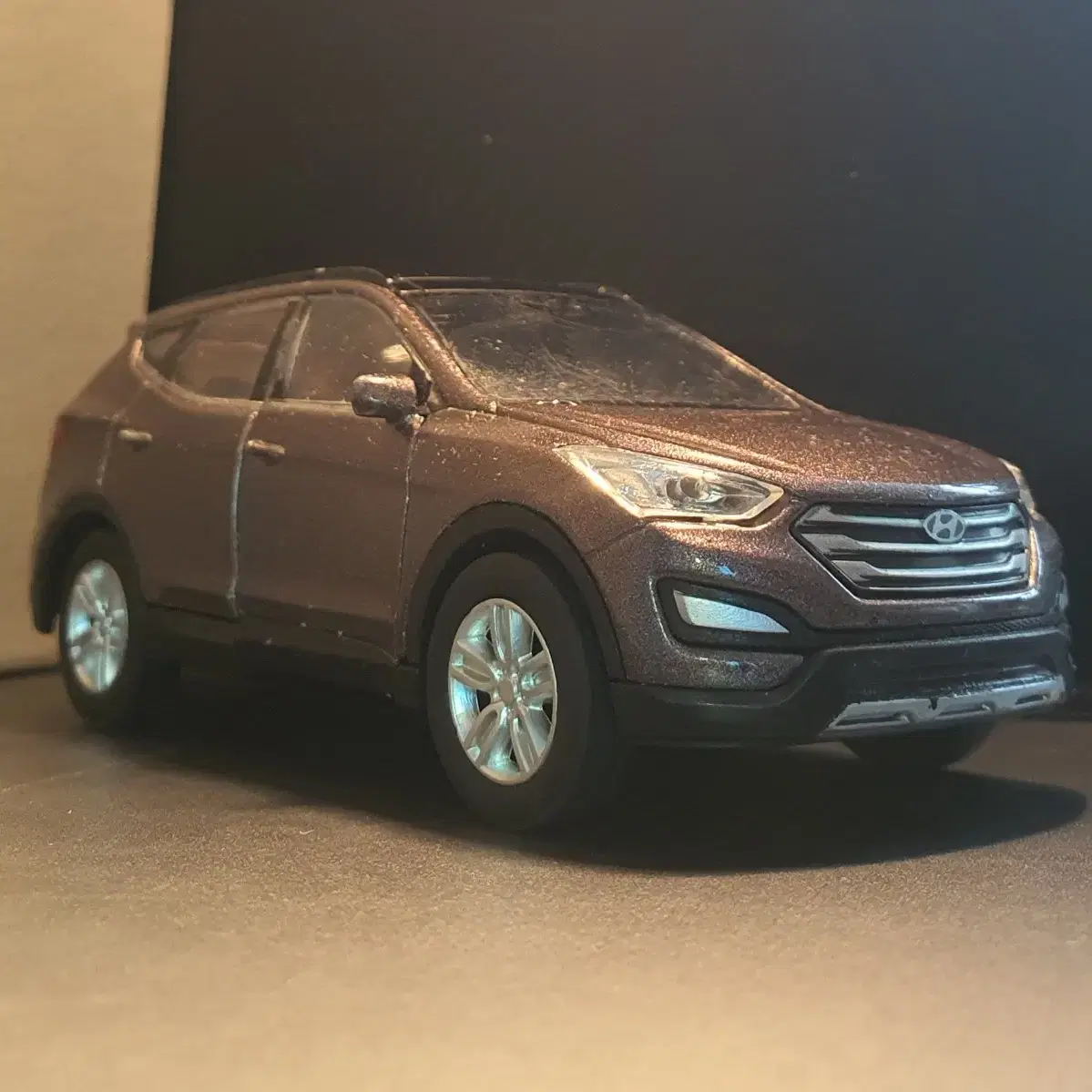 현대 산타페(HYUNDAI Santafe)자동차 피규어