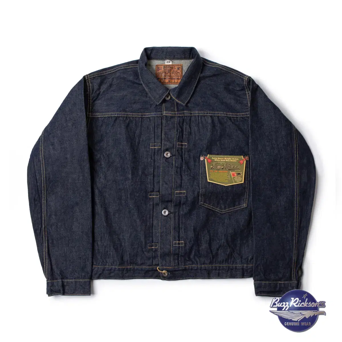 버즈릭슨  대전판 데님자켓 WORLD WAR II DENIM BLOUS