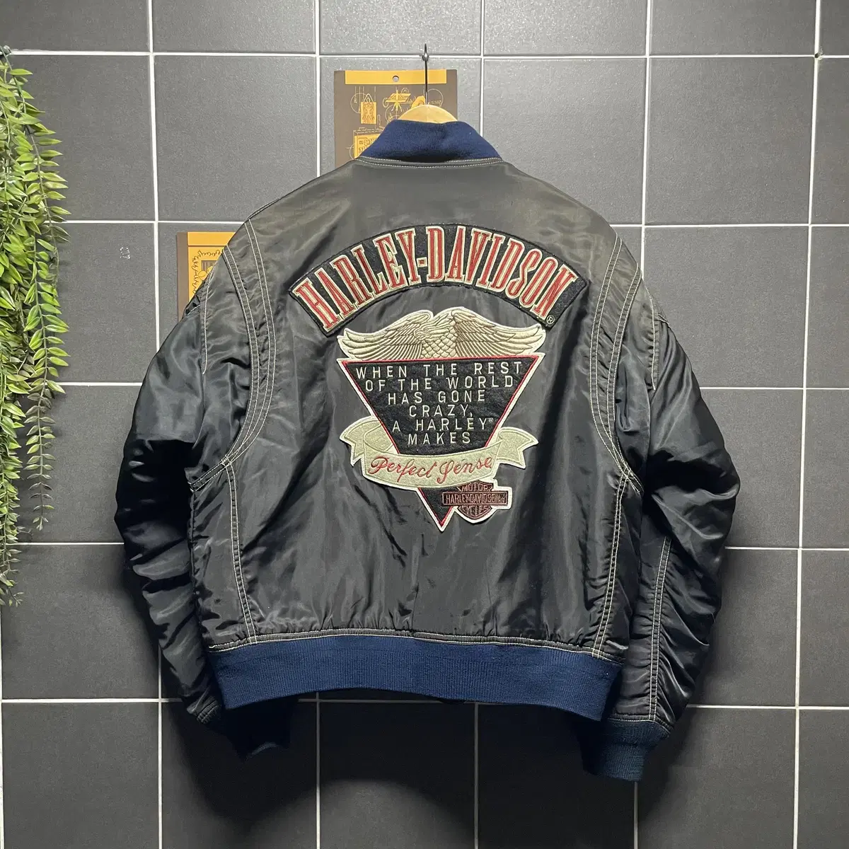 Harley Davidson 할리데이비슨 Ma1 자켓